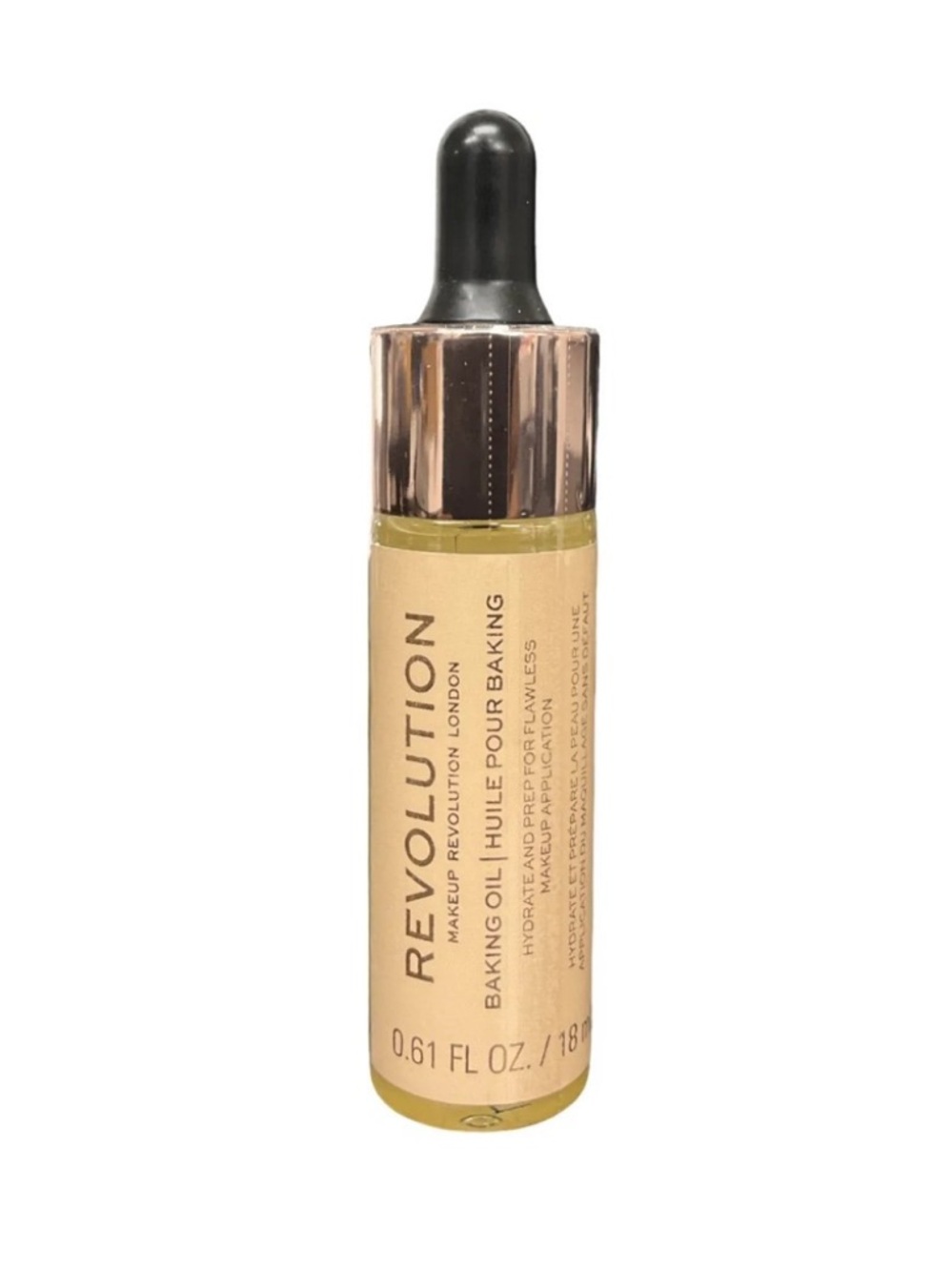 Makeup Revolution London Baking Oil - 0.61 fl oz/18 mL